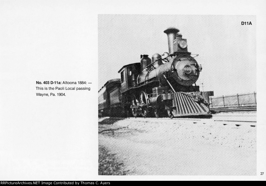 "Class 'D' Locomotives," Page 27, 1981